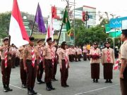 Pramuka Saka Wira Kartika Dibekali Krida Navigasi Darat