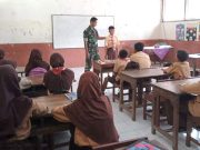 Babinsa Masuk Sekolah, Ini yang Dipesankan kepada Murid