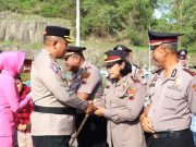 Upacara Kenaikan Pangkat, Digelar di Atas Bendung Waduk Gajahmumgkur