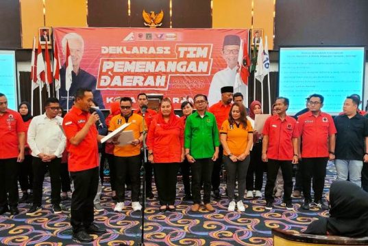 Deklarasi TPD Kota Semarang, Targetkan Suara Ganjar – Mahfud 60 Persen