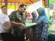 703 Sertifikat Program PTSL Sonorejo Blora Diserahkan, Warga akan Sekolahkan Sertifikat Miliknya