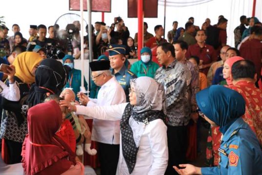 Wapres Maruf Amin dan Pj Gubernur Jateng Apresiasi Rumah Pelita Semarang yang Tangani Stunting