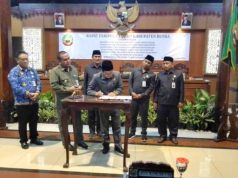 Rapat Paripurna Penetapan Propemperda, Persetujuan Bersama Bupati Blora dengan DPRD Terhadap Rancangan Perda APBD 2024