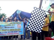 Ribuan Peserta Ikuti Jalan Sehat Lustrum XIII SMAN 1 Kota Tegal