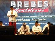 Brebes Bersholawat, Pj Bupati Brebes Ajak Jaga Keutuhan Umat