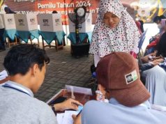 KPU Kota Tegal Simulasi Pemungutan dan Penghitungan Suara