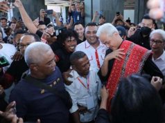 Tokoh Adat Kupang Sambut Ganjar dengan Pantun