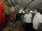 Ganjar Terima Curhatan Pedagang di Pasar Baru Balikpapan