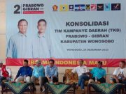Konsolidasi TKD Prabowo-Gibran Wonosobo : Siap Menang Satu Putaran