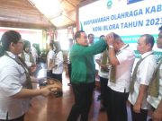 Musorkab KONI Blora, H Setiyono Terpilih Secara Aklamasi sebagai Ketua