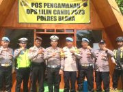 Sipropam Polres Blora Sidak Gaktiblin Personel Pam Operasi Lilin Candi 2023