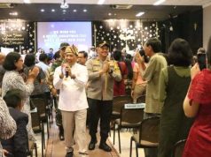 Gelar Patroli Skala Besar, Kapolres Jepara Bersama Forkopimda Kunjungi Perayaan Natal di Gereja