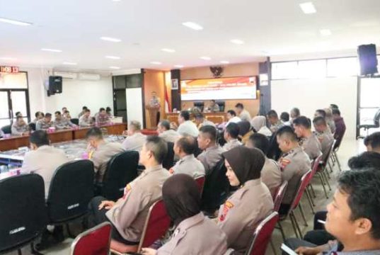 Polres Jepara Terjunkan 447 Personil Gabungan di Ops Lilin Candi 2023