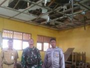 Atap SD Negeri 2 Ketangirejo Godong Ambrol Diterjang Angin Kencang