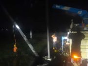 Delapan Desa di Penawangan Kegelapan 10 Jam Akibat Tiang Listrik Roboh