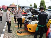 Polres Kebumen Cek 40 Mobil Patroli, Kesiapan Sarpras Pemilu