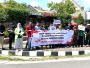 Massa Pemuda Bersama Mahasiswa Menggelar Aksi