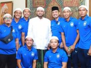CEO dan Pemain PSIS Silaturahmi ke Kediaman Habib Syech