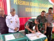Lengkap Sudah, Paranggupito Jadi Koramil Ke-25 di Wonogiri