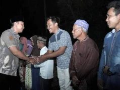 Warga Masyarakat Menggelar Tasyakuran Pembangunan Jalan