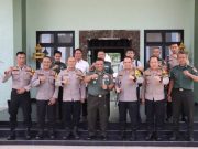 Kapolres Kebumen Bersama Pejabat Utama Silaturahmi ke Kodim 0709
