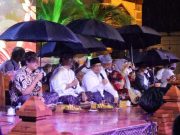 Pasamuan Ta’sis Menara Kudus Diwarnai Guyuran Hujan