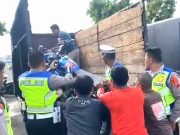 Knalpot Brong Langsung Disita, Pengendaranya Ditilang di Tempat