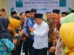 Silaturahmi Dengan PGRI Kabupaten Kudus, Ini Pesan Khusus Pj Bupati