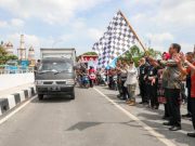 Sragen – Grobogan Tersambung Jembatan Sepanjang 113 Meter Lebih, Melintang di Atas Bengawan Solo