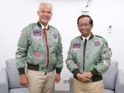 Penampilan Ganjar bak Pilot Pesawat Tempur