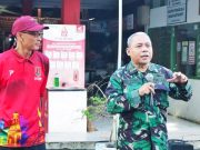 Antisipasi Bahaya Banjir, Koramil 03 Kodim 0733 Kota Semarang Gelar Bersih-bersih Pasar