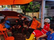 Tim SAR Cari Anak Hanyut di Kali Kagok Sampai Malam Hari