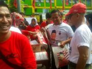 Kampanye Terbuka PDIP Gelar Jalan Sehat dan Tebus Sembako Murah Senilai Rp 2.000