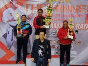 FORKI Grobogan Juara Umum di Kejurprov Karate Piala Bambang Raya