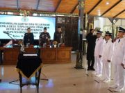 Pj Bupati Brebes Lantik Empat Kepala Desa PAW