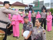 Sebanyak 70 Personel Polres Wonosobo Naik Pangkat
