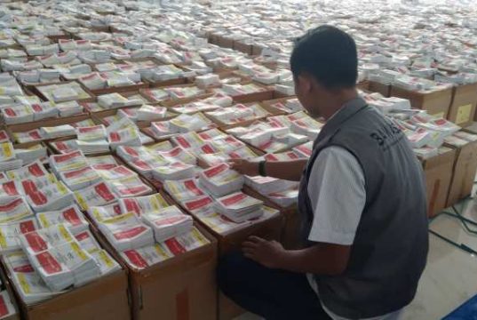 Ribuan Surat Suara untuk Pemilu 2024 di Kabupaten Kudus Rusak
