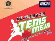 Siapkan Regenerasi Atlet Wartawan Siwo PWI Jateng Gelar Kejuaraan Tenis Meja Antarmedia 2024