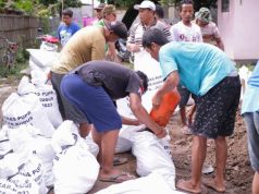 Warga Ngembal Kulon Gotong Royong Perbaiki Talud Sungai Dawe yang Longsor 15 Meter