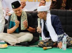 Ganjar Didoakan Menang Satu Putaran oleh Ulama dan Ribuan Warga Lampung