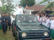 Kampanye di Tambi Wonosobo, Cak Imin Disambut Laskar Santri