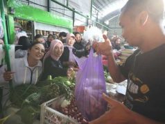Calon Ibu Negara Hebohkan Pasar Oro Oro Dowo