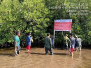 4 Orang Pelaku Pemasangan Pipa Inlet Tambak Udang Ilegal di TN Karimunjawa Diperiksa