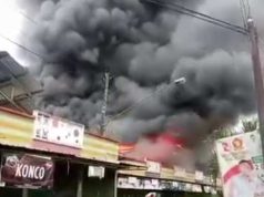 Pasar Medang Blora Terbakar