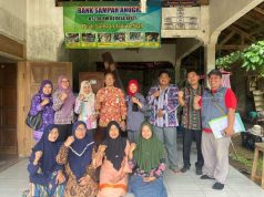 Bank Sampah Anugerah Kelet Diverifikasi Tim Penilai Tingkat Kab.Jepara