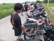 Satlantas Polres Grobogan Gagalkan Balap Liar, 56 Sepeda Motor Dikandangkan