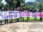 Massa Pendemo, Tuntut Penanganan Tegas Tuntas Pelanggaran Pemilu