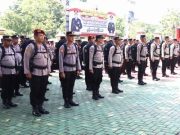 Melepas Kepulangan Pasukan yang BKO Mengamankan Pemilu