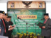Rektor Unissula Lantik Pejabat Baru