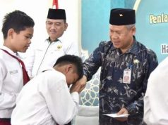 Baznas Pacitan Menggelar Istighosah, Santuni Fakir Miskin dan Anak Yatim